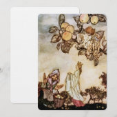 A Dish Of Apples beroemd gemaakt door Arthur Rackh Kaart (Voorkant / Achterkant)