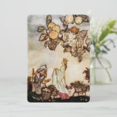 A Dish Of Apples beroemd gemaakt door Arthur Rackh Kaart (Staand voorkant)