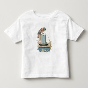 A Distiller, bord 24 uit 'The Costume of China', Kinder Shirts
