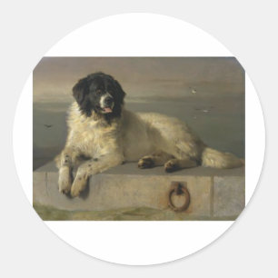 A_Distinguing_Member_of_the_Humane_Society_by_Si Ronde Sticker