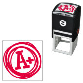 A+ Docenten Award Zelfinktende Stempel (In situ)