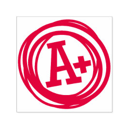 A+ Docenten Award Zelfinktende Stempel