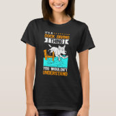A Dock Diving Thing  Dog Jumping Dock Diving T-shirt (Voorkant)