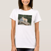 A Dog At A Pond T-shirt (Voorkant)