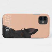 A Dogs Life - Scottie Case-Mate iPhone Case (Achterkant (horizontaal))