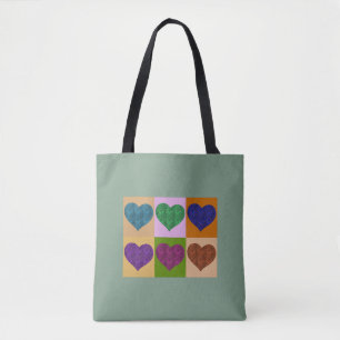 A-DOOLHOF-ING HEARTS TOTE BAG