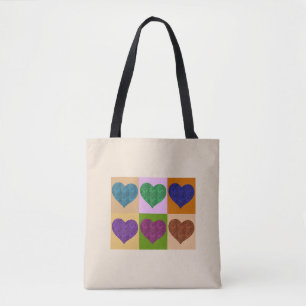 A-DOOLHOF-ING HEARTS TOTE BAG
