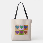 A-DOOLHOF-ING HEARTS TOTE BAG (Achterkant)