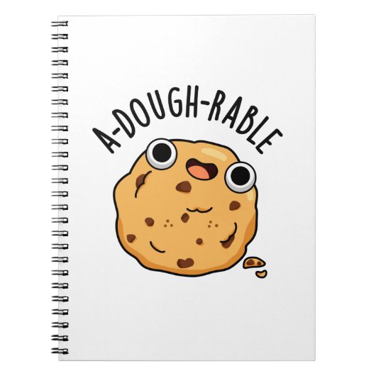 A-dough-rarele grap koek grap  notitieboek (Voorkant)
