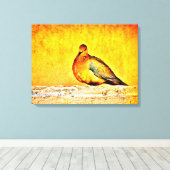 A Dove Princess Canvas Afdruk (Insitu (Houten vloer))
