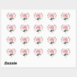 A Dozen Red Roses Hart Sticker