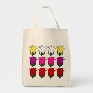 A Dozen Rozen Canvas tas