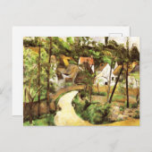 A Draai aan de weg Paul Cezanne Briefkaart (Voorkant / Achterkant)