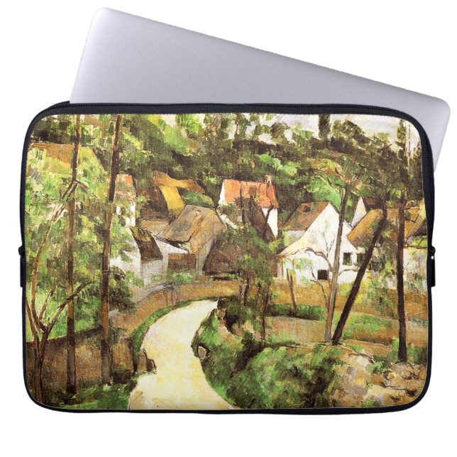 A Draai aan de weg Paul Cezanne Laptop Sleeve (Voorkant)