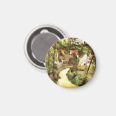 A Draai aan de weg Paul Cezanne Magneet (Voorkant / Achterkant)