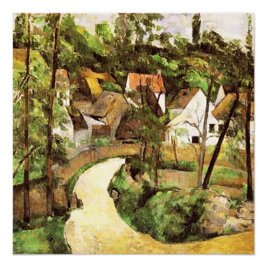 A Draai aan het Poster van Paul Cezanne (Voorkant)