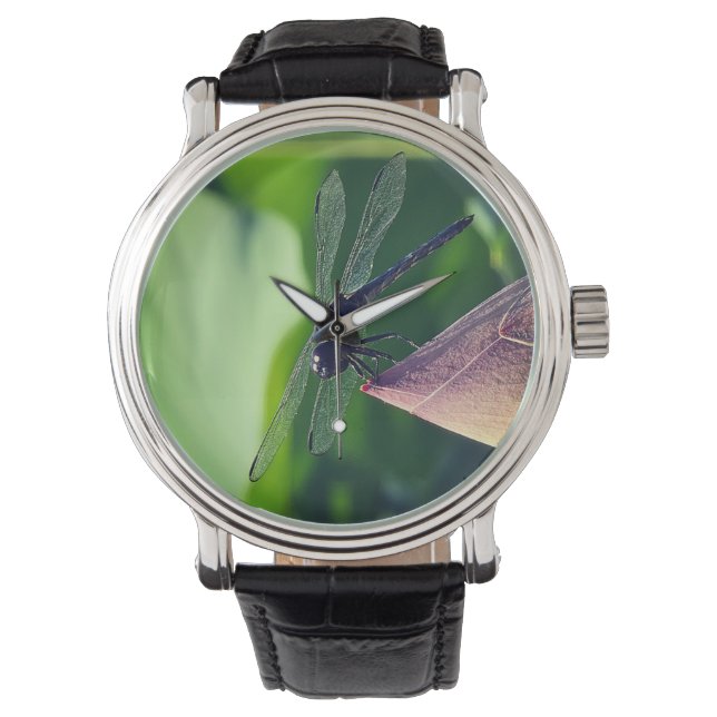 A dragonfly horloge (Voorkant)