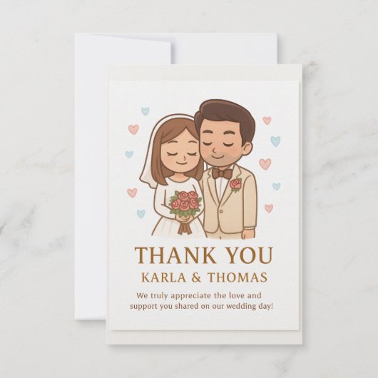 A Dream of Love Bedankkaart (Achterkant)