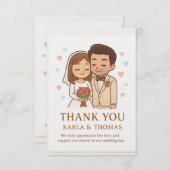 A Dream of Love Bedankkaart (Voorkant / Achterkant)