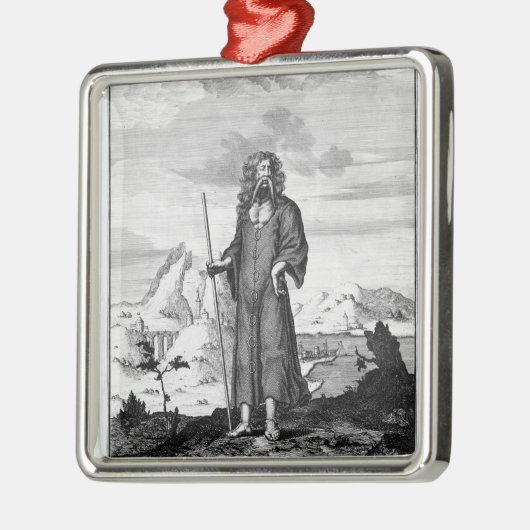 A Druid Metalen Ornament (Links)