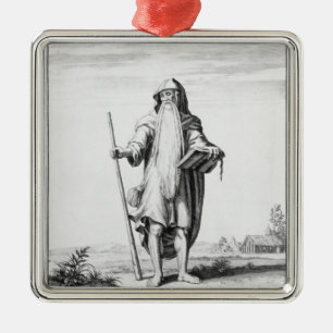 A Druid Metalen Ornament