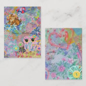 A Fabric Wonderland Visitekaartje (Voorkant / Achterkant)