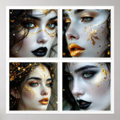 A Face In Time Poster (Voorkant)