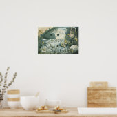 A Fairy Dance, George Cruikshank, Jr Poster (Keuken)