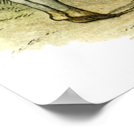 "A Fairy Kiss" door Doyle - Afdruk Poster (Hoek)