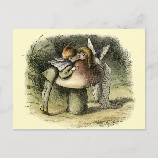 "A Fairy Kiss" door Doyle Briefkaart (Voorkant)