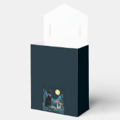 A Familiar Black Cat And Toadstools Halloween 1 Bedankdoosjes (Geopend)