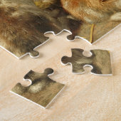 A Family of Rabbit by Alfred Richardson Barber Legpuzzel (Zijkant)