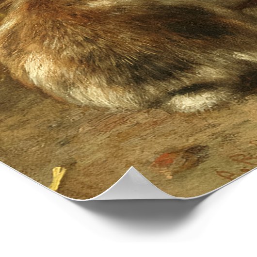 A Family of Rabbit by Alfred Richardson Barber Poster (Hoek)