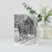 A Fare for a Hansom Cab Driver Briefkaart (Staand voorkant)