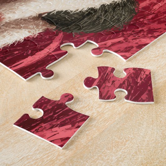 A farm boy with his sheep friend by his side. legpuzzel (Zijkant)