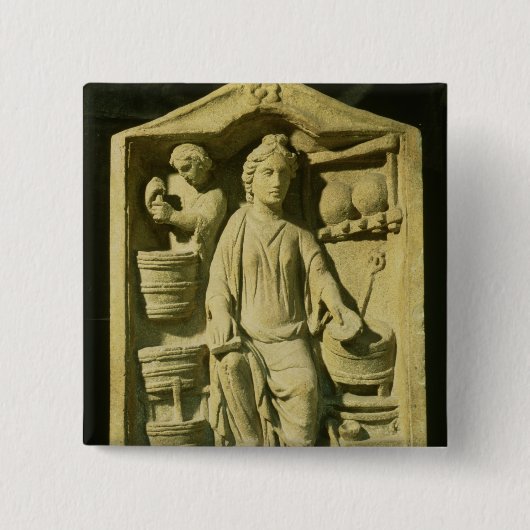 A Farmacie Vierkante Button 5,1 Cm (Voorkant)