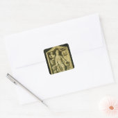 A Farmacie Vierkante Sticker (Envelop)