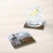 A Farmyard kerstOnderzetters Kartonnen Onderzetters (Insitu)