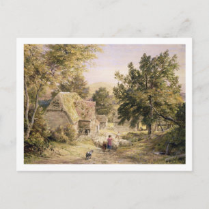 A Farmyard near Princes Risborough, 1845/6 (m/v) o Briefkaart