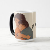 A Father’s Love Never Fades Magische Mok (Voorkant links)