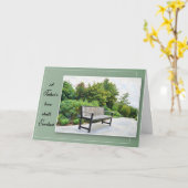 A Father's Love Shall Everlast - Sympathy Card Kaart (Gele Bloem)