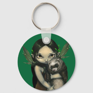 "A Ferret and Zijne Fairy" Sleutelhanger