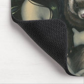 "A Ferret and Zijne Mairy" Mousepad Muismat (Hoek)