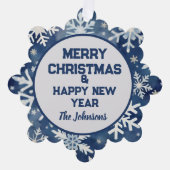 A Festive and Personalized Keepsake:Photo Ornament (Voorkant)