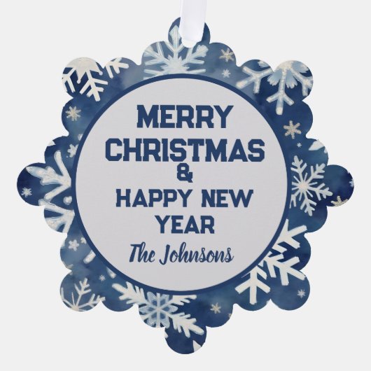 A Festive and Personalized Keepsake:Photo Ornament (Voorkant)