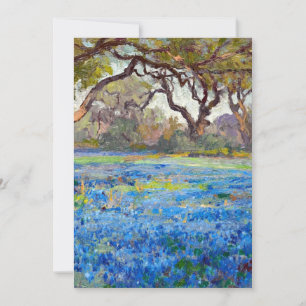 A Field of Bluebonnets at Alamo Heights 1919 Kaart