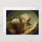 A Filosoof, c.1764 Briefkaart (Voorkant / Achterkant)