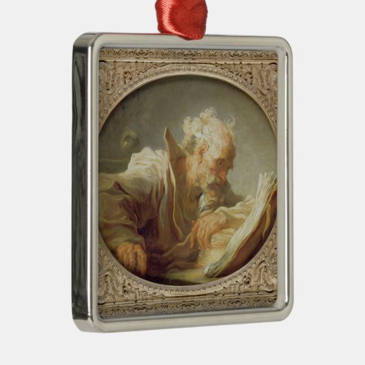 A Filosoof, c.1764 Metalen Ornament (Rechts)