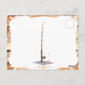 A Fishing on the Ocean Themed Keeping in Touch Briefkaart (Achterkant)