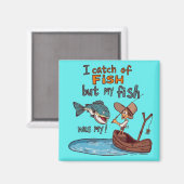  A Fishy Surprise  Magneet (Voorkant / Achterkant)